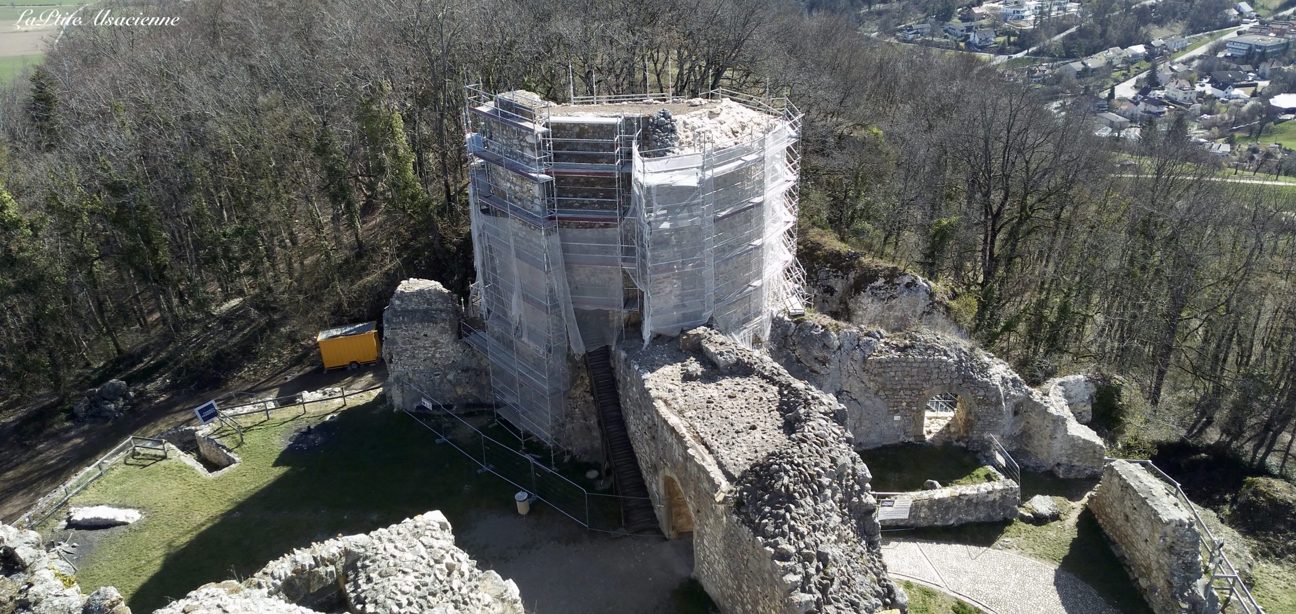 Rénovation de la Poudrière du Château de Landskron