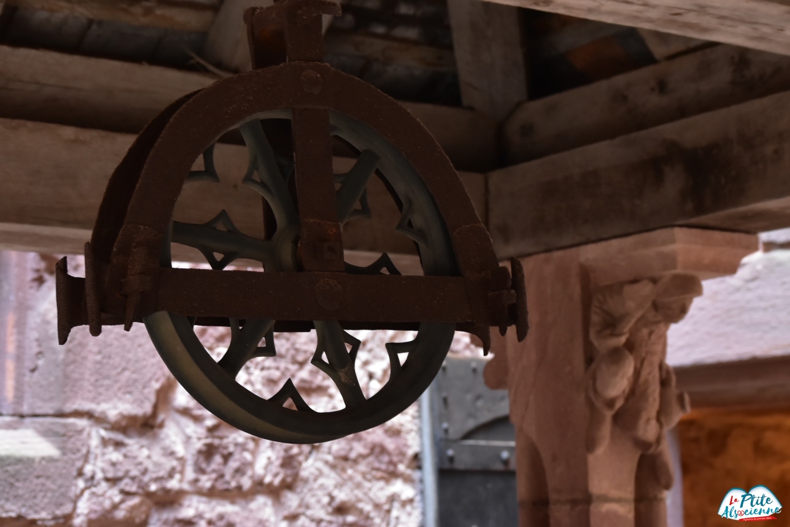 Détail de la Citerne du château du haut Koenigsbourg 