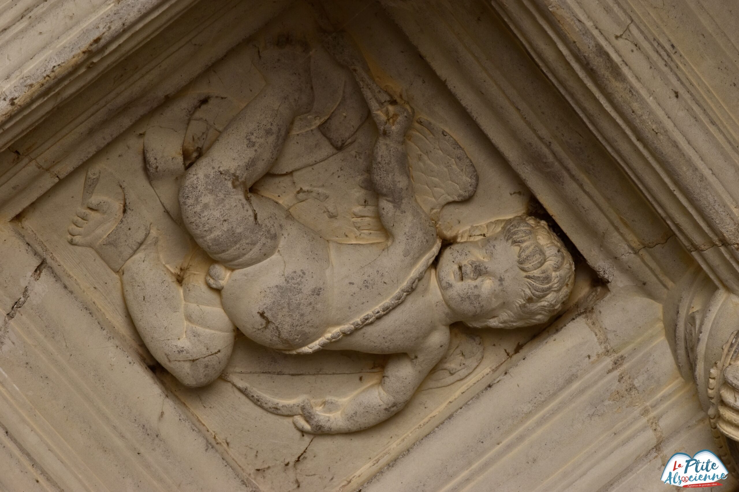 Détail d'un plafond dans un couloir du Château d'Azay-Le-Rideau