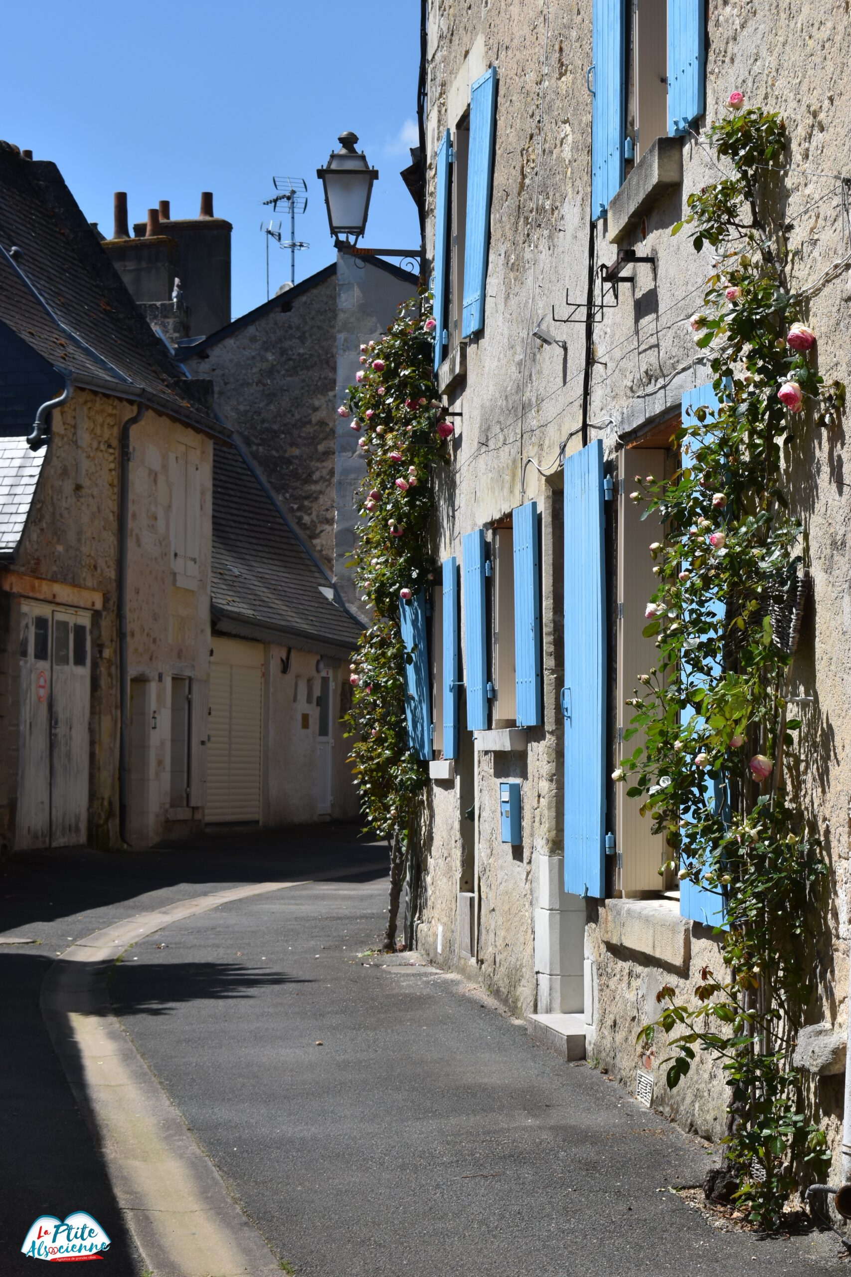 Ruelle de la ville d'Azay-Le-rideau