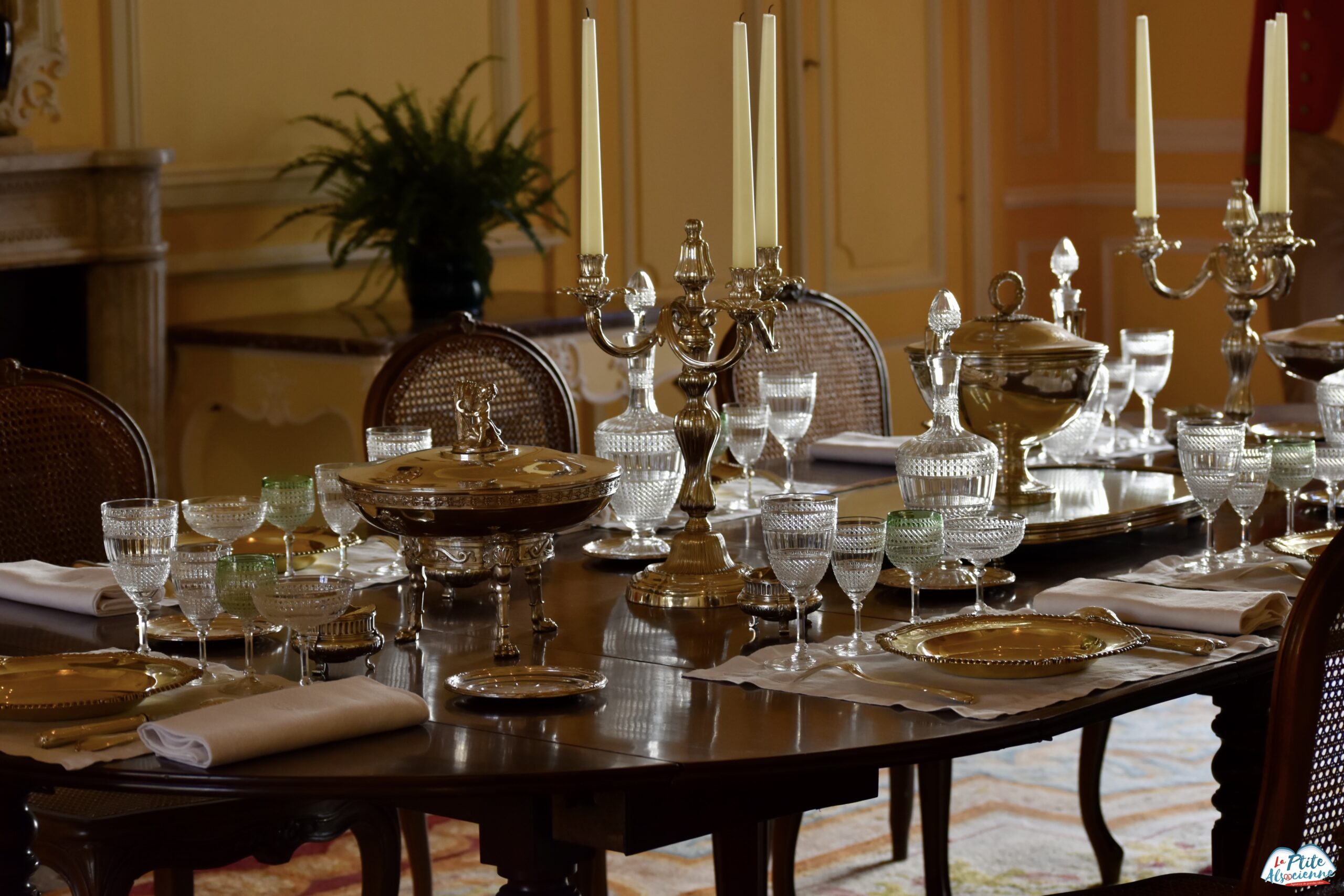 Salle à manger du château d'Ussé - Photo par Cendrine Miesch