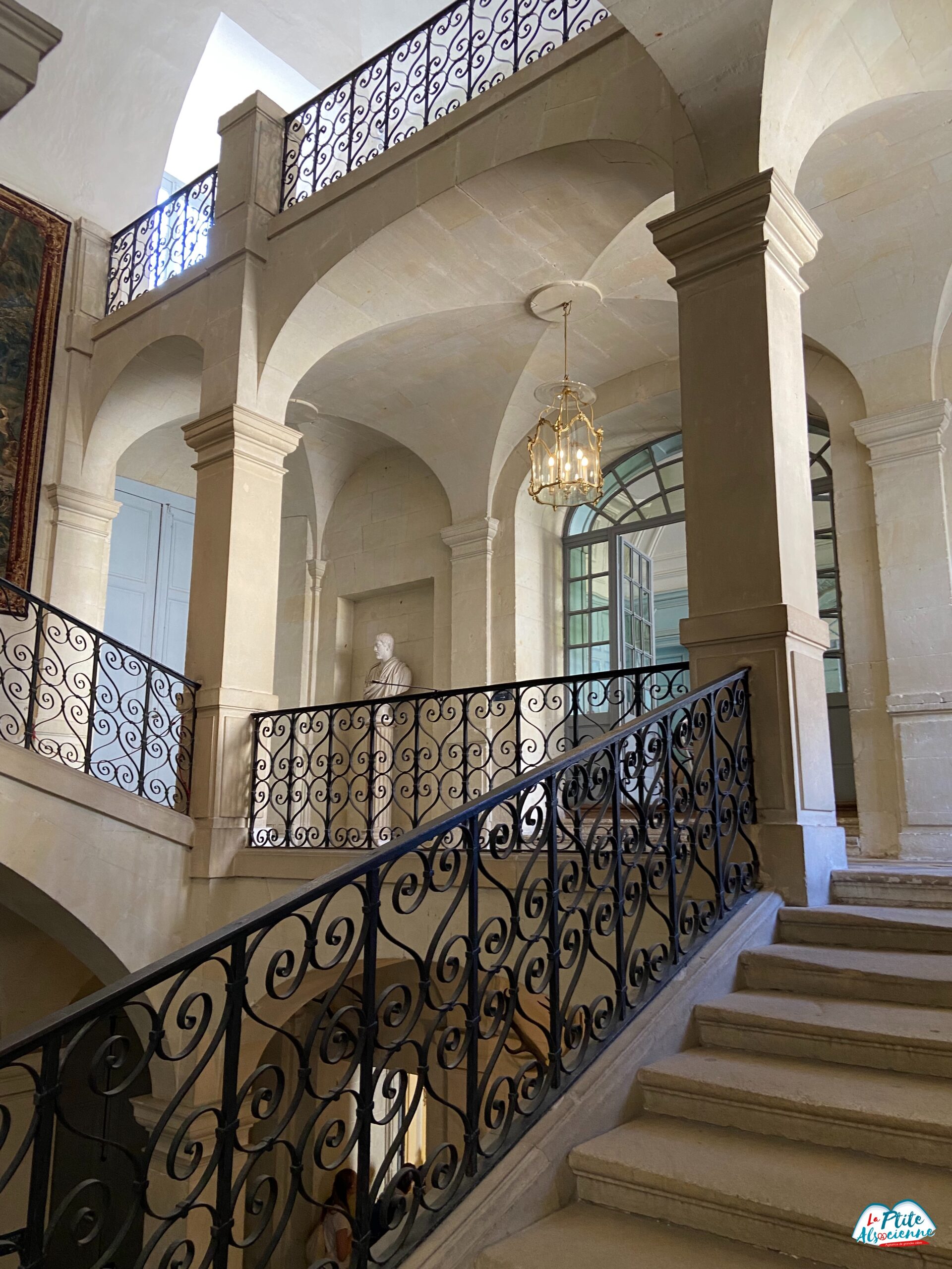 Le Grand Escalier du Château d'Ussé - Photo par Cendrine Miesch 